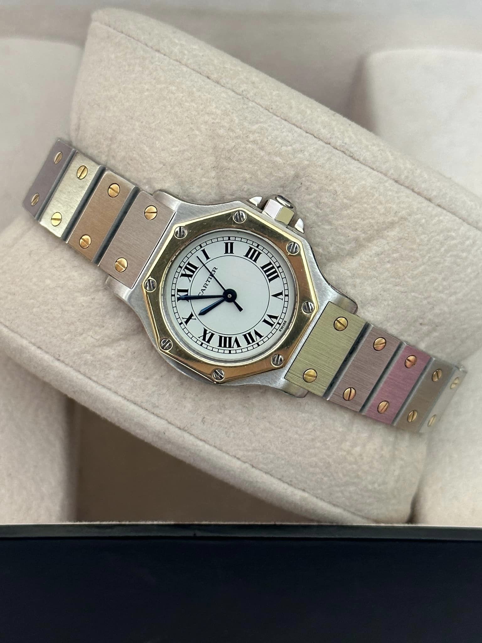 Cartier best sale santos dama