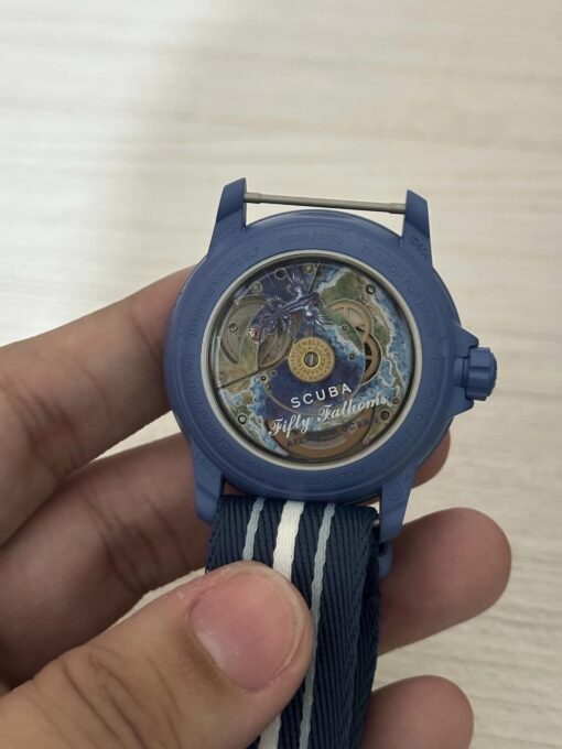 Reloj Swatch x Blancpain Fifty Fathoms