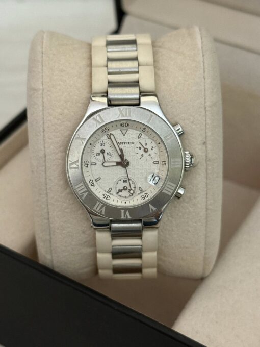 Reloj Cartier chronoscaph 21 2996 para dama