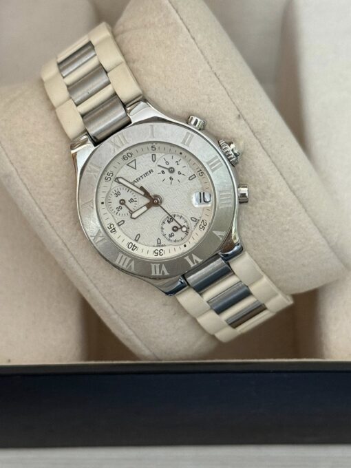 Reloj Cartier chronoscaph 21 2996 para dama