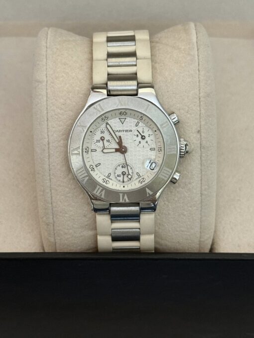 Reloj Cartier chronoscaph 21 2996 para dama