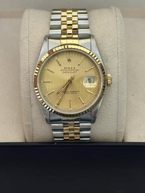 Reloj Rolex Datejust 16233 tapestry dial caballero