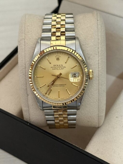 Reloj Rolex Datejust 16233 tapestry dial caballero