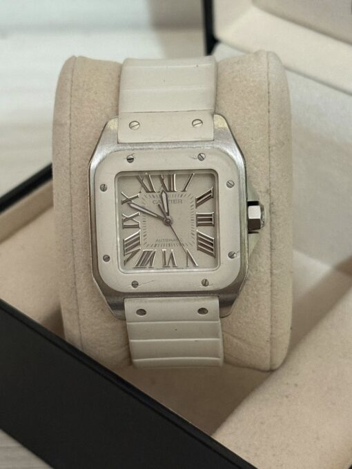 Reloj Cartier Santos 100 Medium 2878 unisex