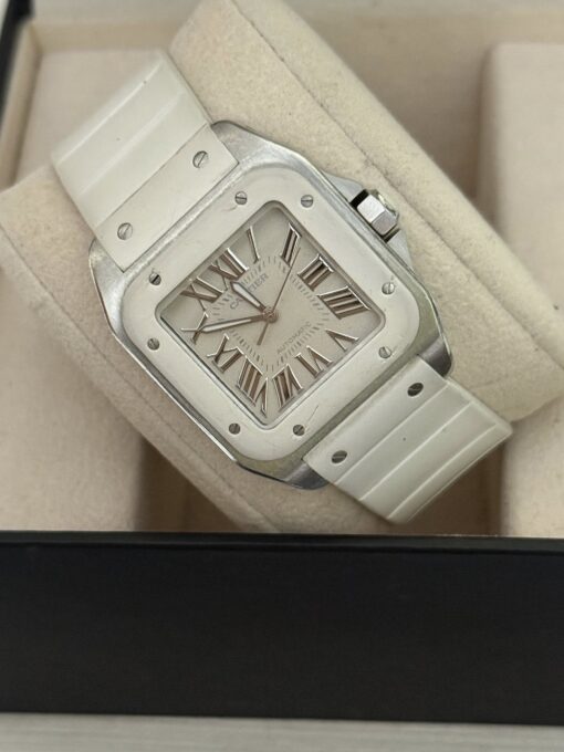Reloj Cartier Santos 100 Medium 2878 unisex