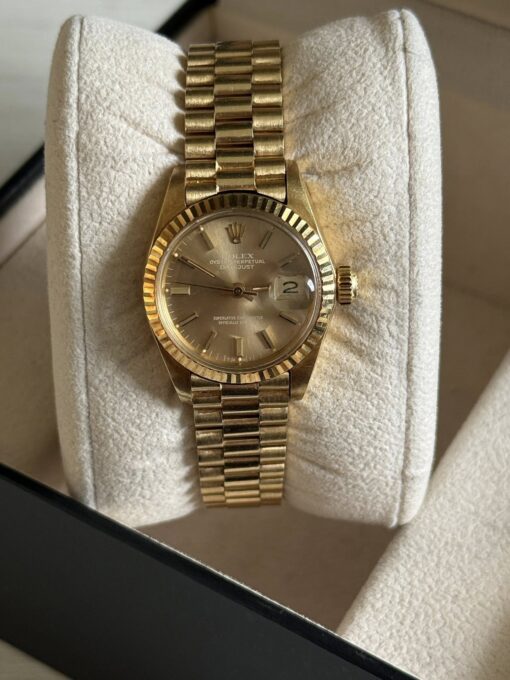 Reloj Rolex Datejust 6917 en oro 18k para dama