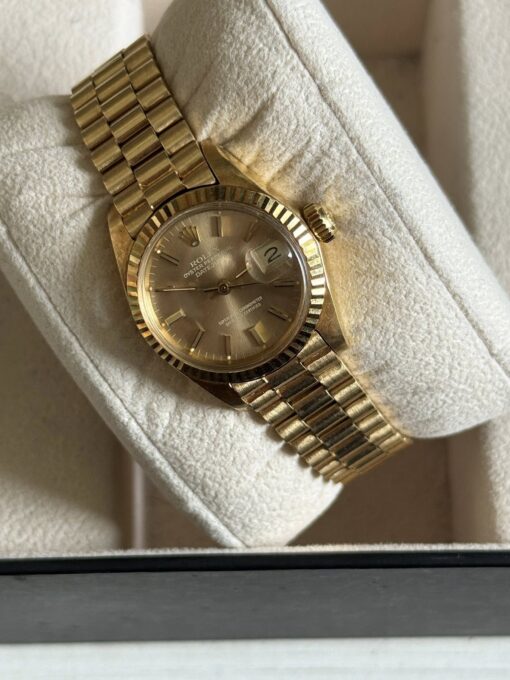Reloj Rolex Datejust 6917 en oro 18k para dama