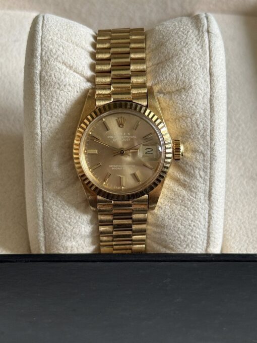 Reloj Rolex Datejust 6917 en oro 18k para dama