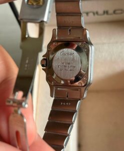 Reloj Cartier Santos Galbee 0902 para dama