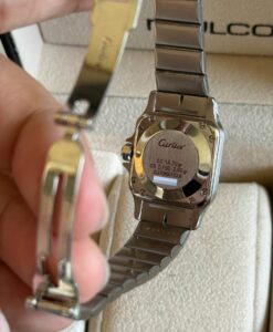 Reloj Cartier Santos Galbee 0902 acero y oro dama