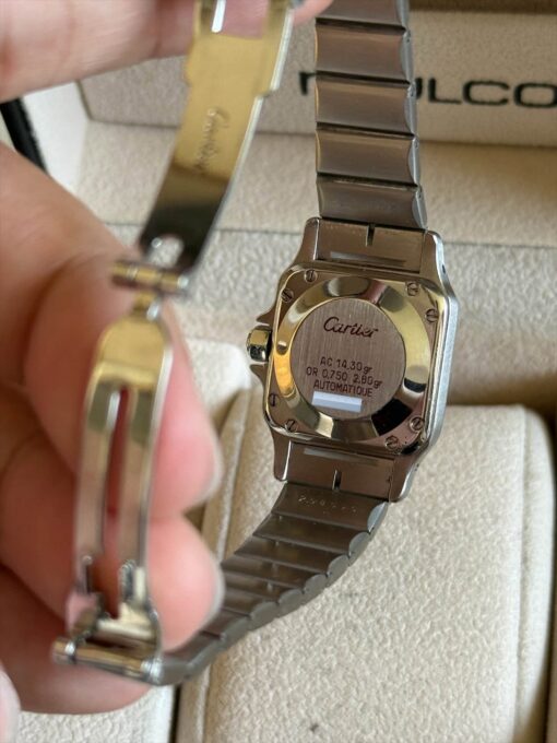 Reloj Cartier Santos Galbee 0902 acero y oro dama