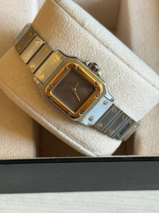 Reloj Cartier Santos Galbee 0902 acero y oro dama Reloj Cartier Santos Galbee 0902 acero y oro dama