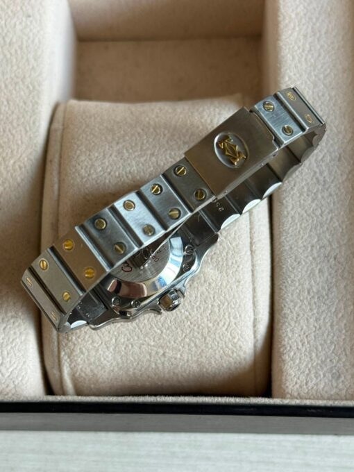 Reloj Cartier Santos Galbee 0902 acero y oro dama